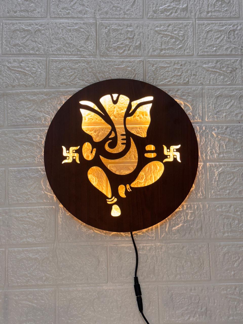 Ganpati LED Wall Decor
