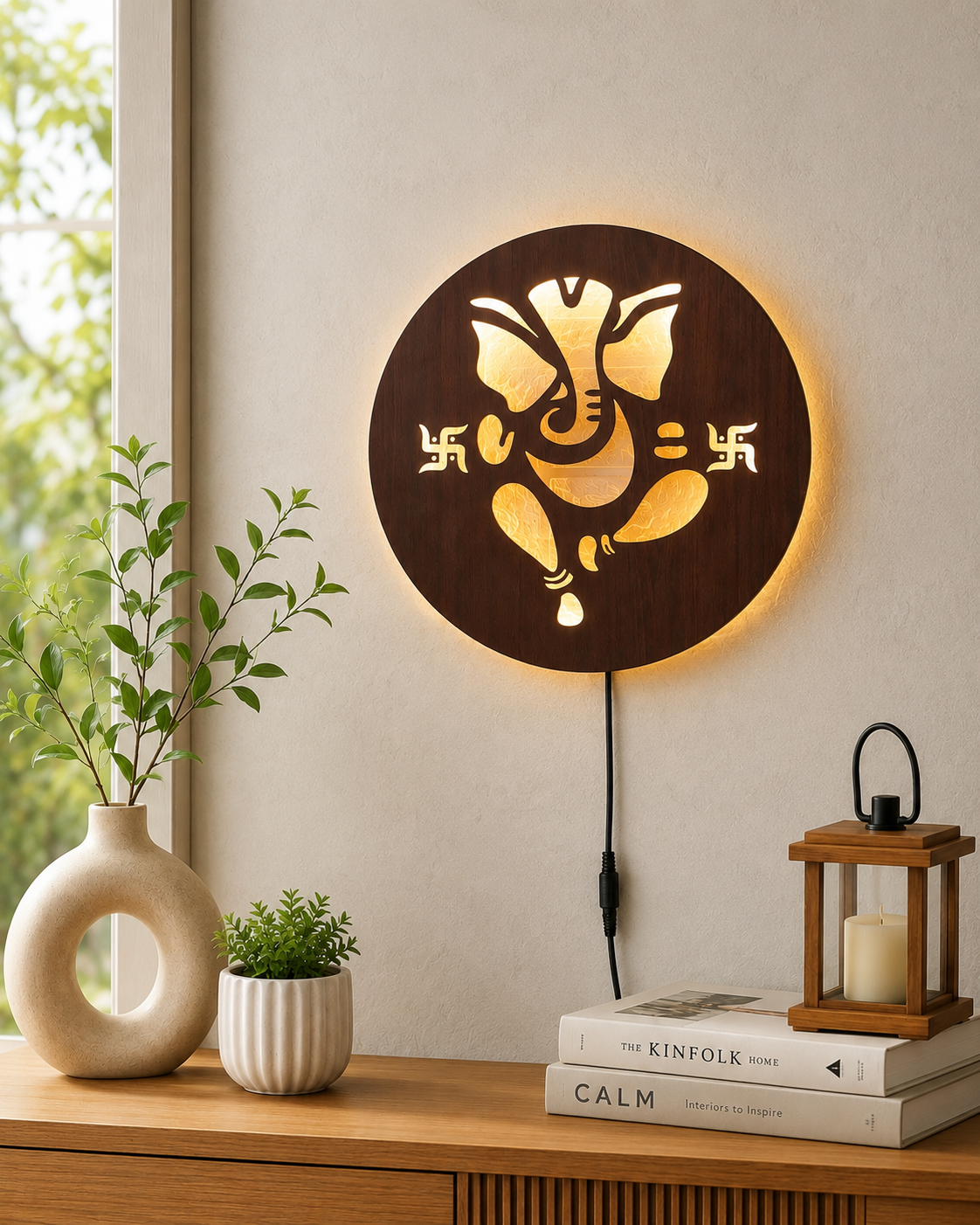 Ganpati LED Wall Decor