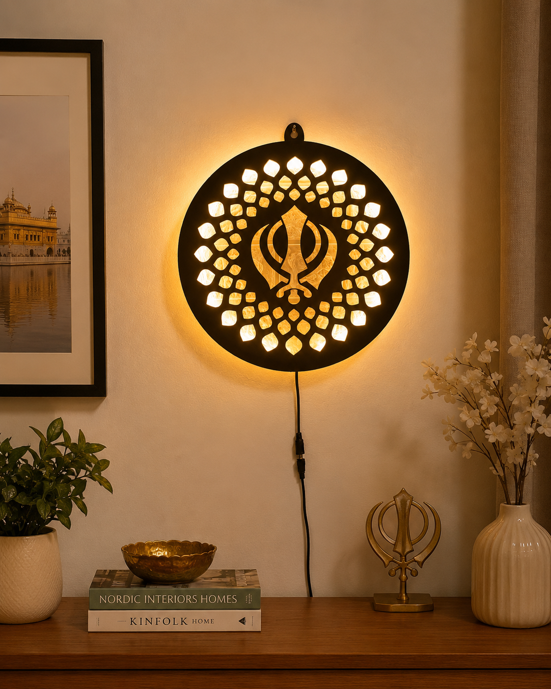 Khanda LED Wall Decor
