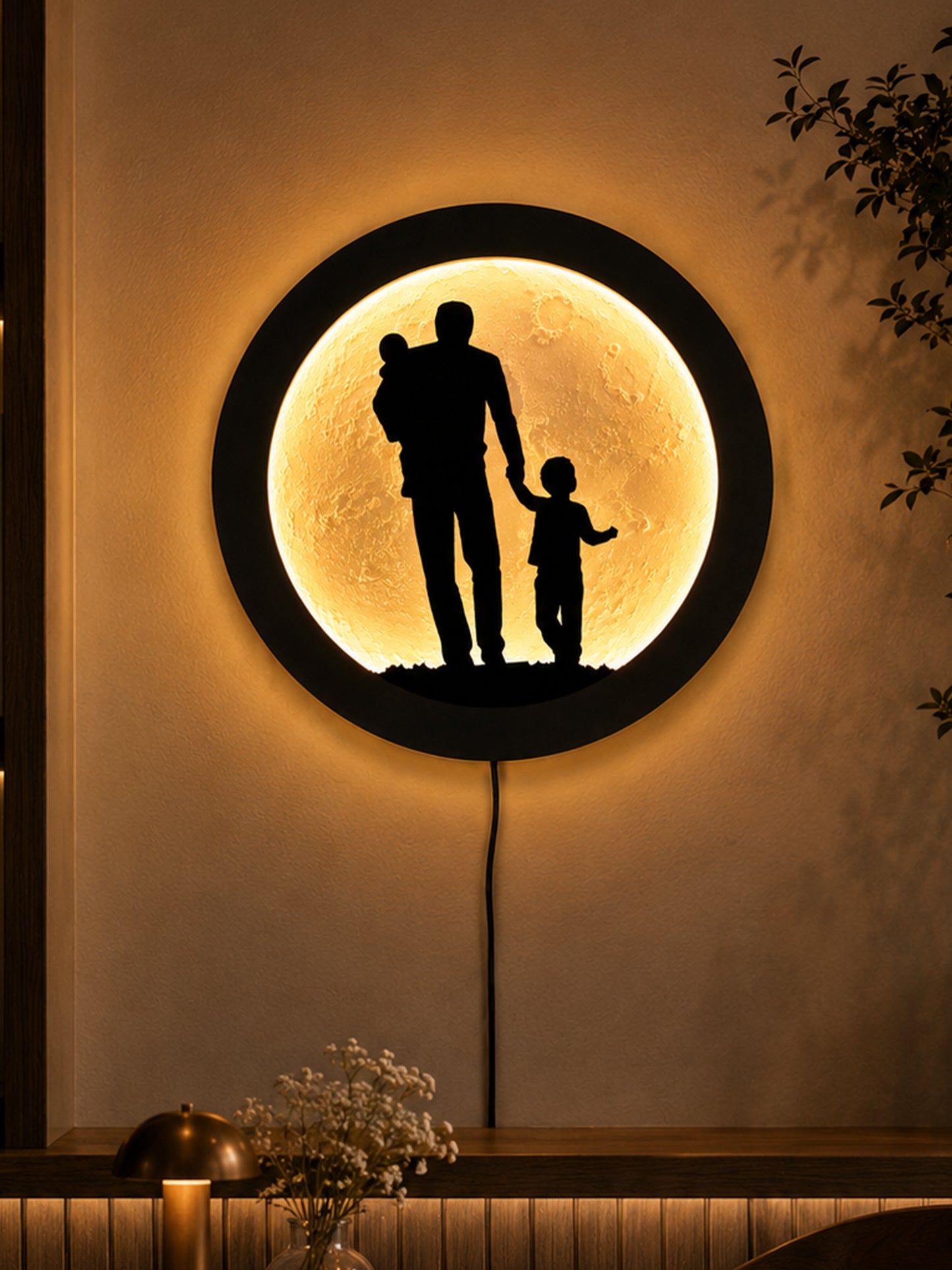 Family Love LED Wall Decor