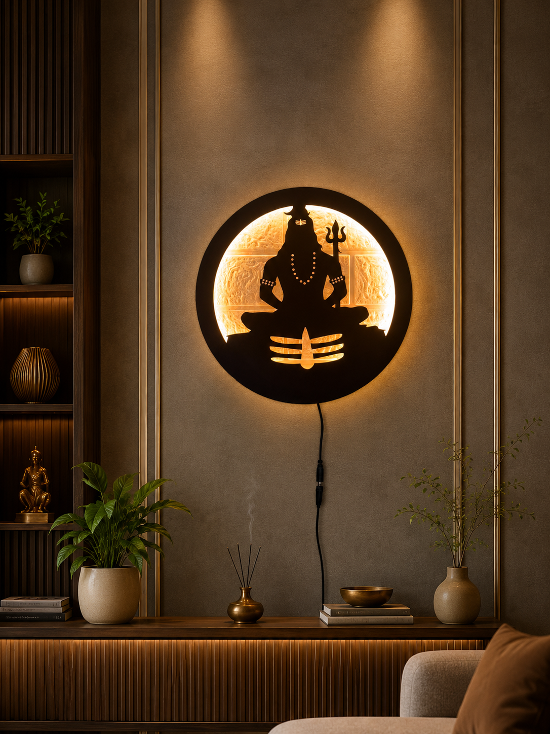 Shiva LED Wall Decor