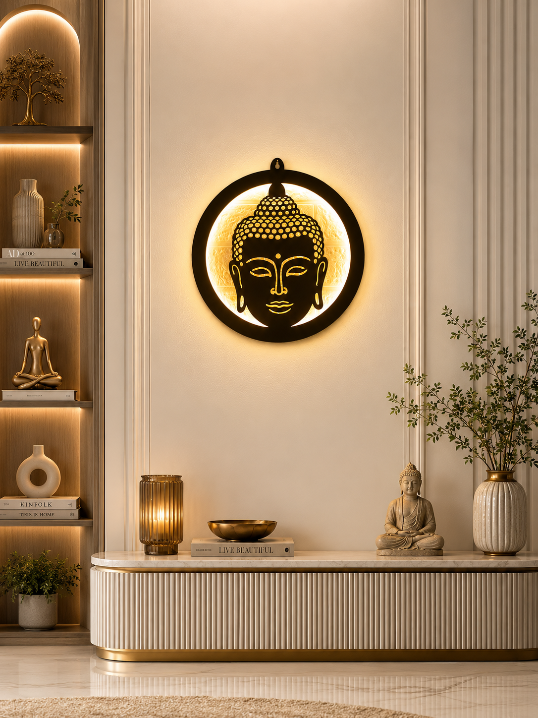 Buddha LED Wall Decor