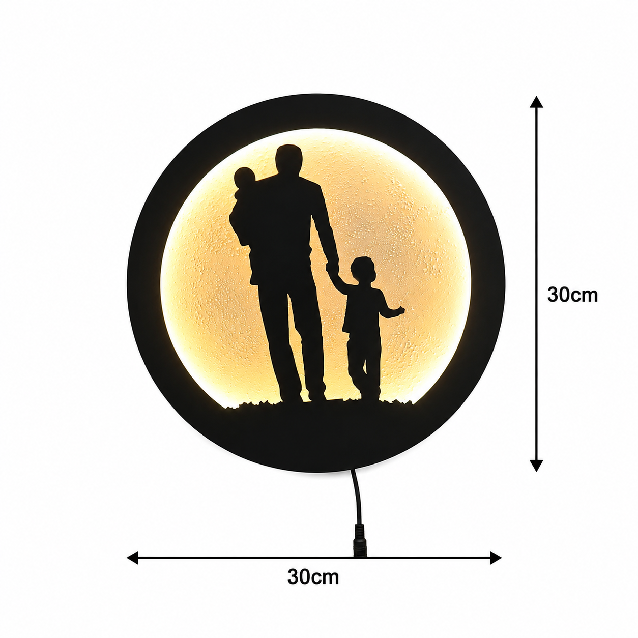 Family Love LED Wall Decor