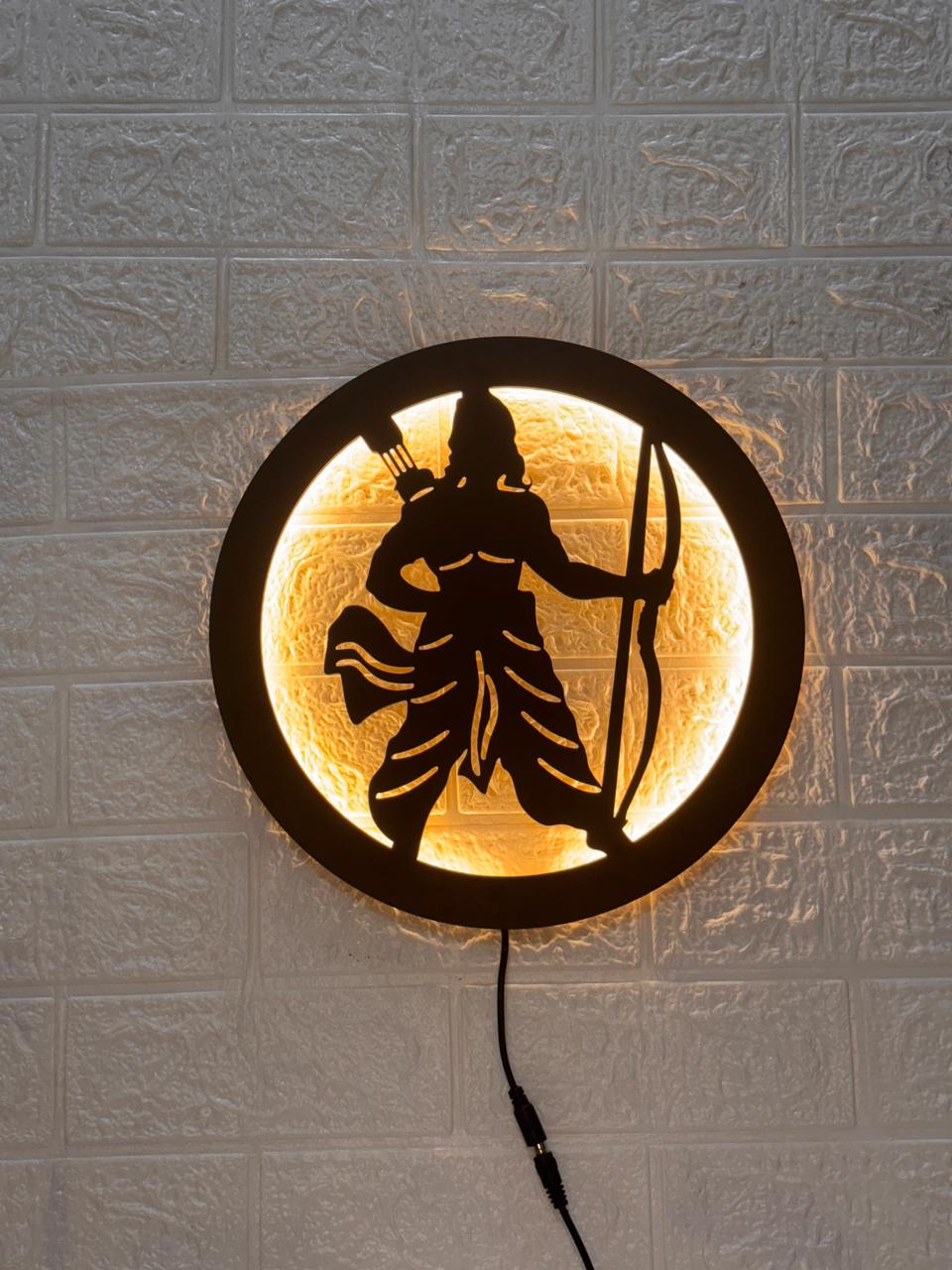 Shri Ram LED Wall Decor