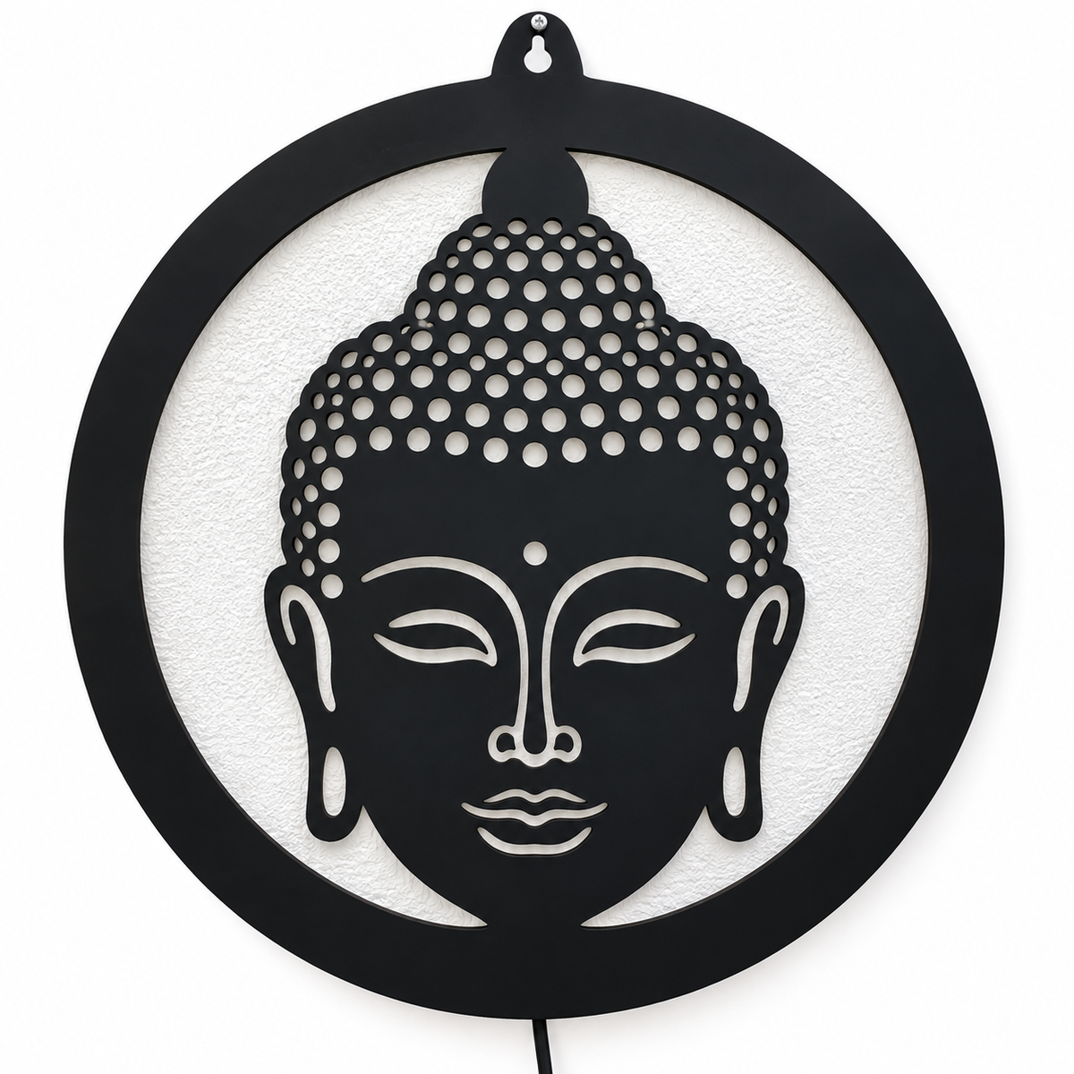 Buddha LED Wall Decor – Peace & Meditation Design