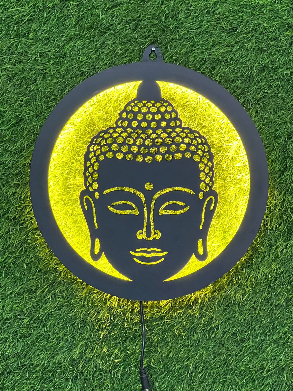 Buddha LED Wall Decor – Peace & Meditation Design