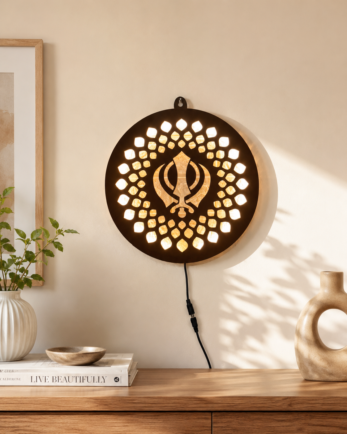 Khanda LED Wall Decor