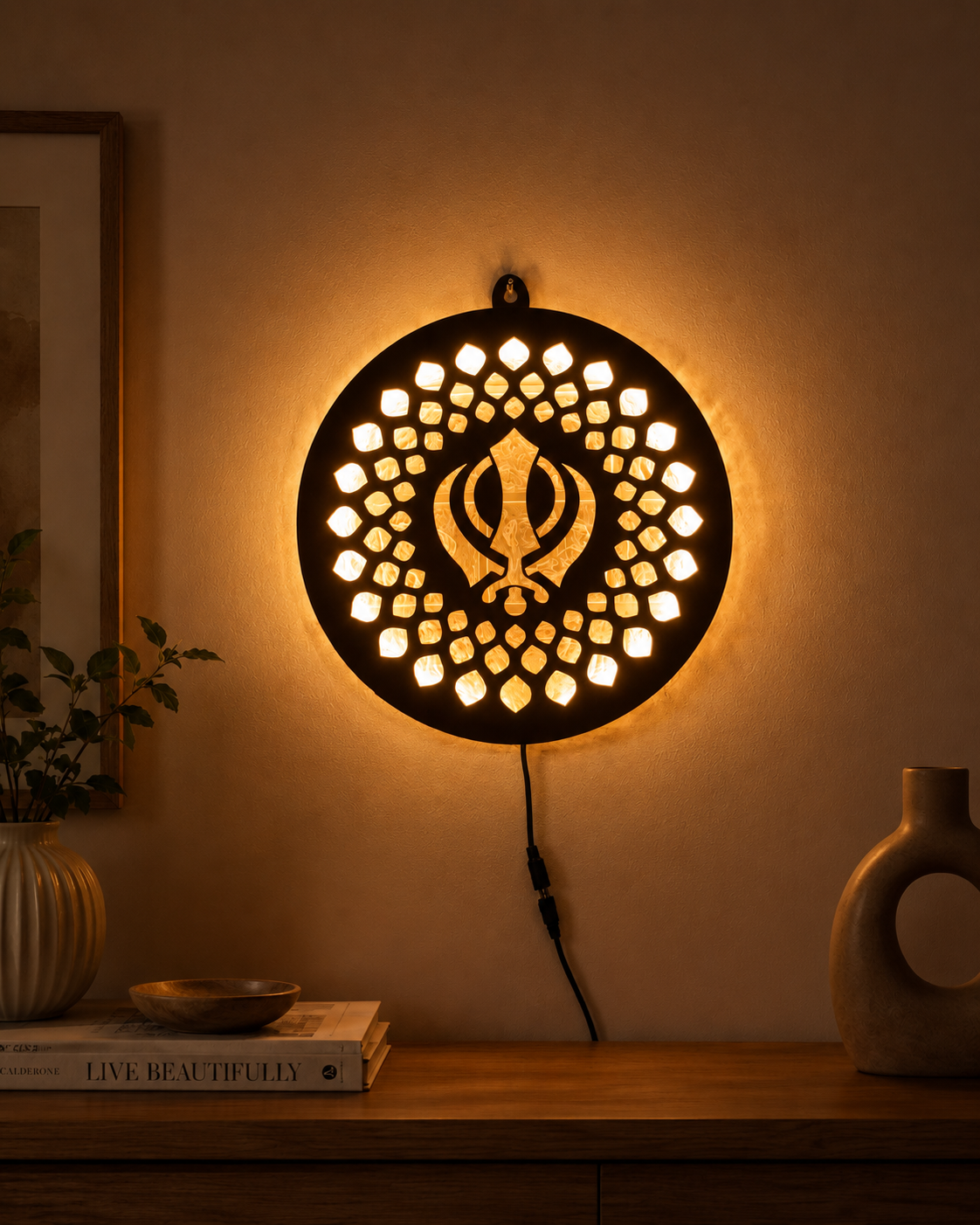 Khanda LED Wall Decor