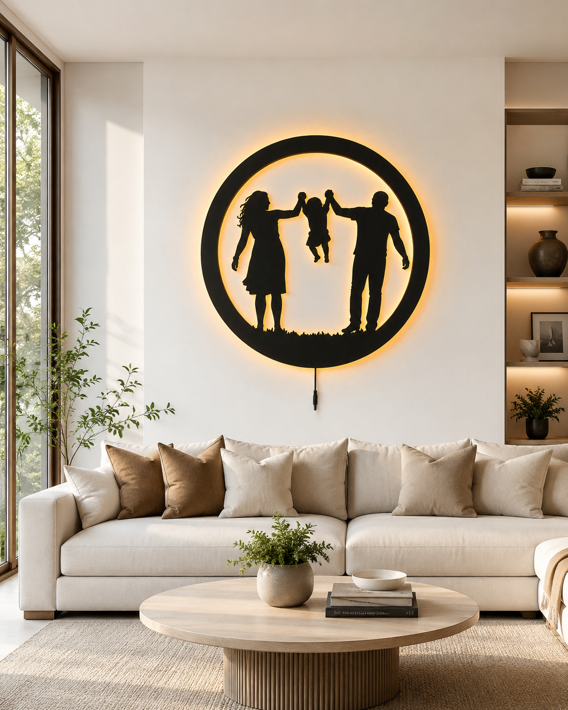 Family Bond LED Wall Decor