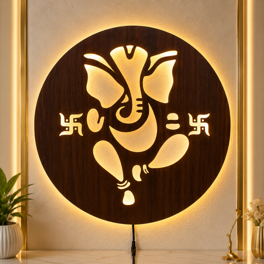 Ganpati LED Wall Decor