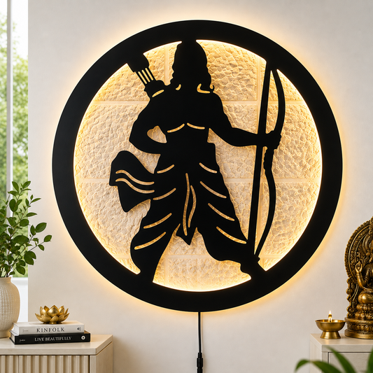 Shri Ram LED Wall Decor