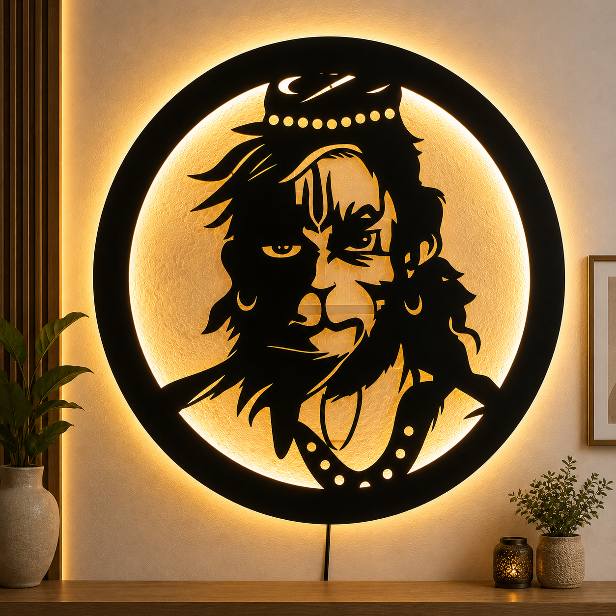 Hanuman LED Wall Decor