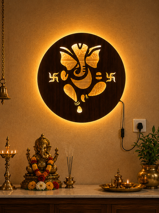 Ganpati LED Wall Decor